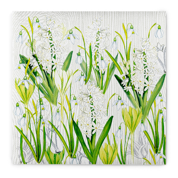 Serviette Amelie aus Linclass® Airlaid, 40 x 40 cm, 1/4 Falz, 50 Stück