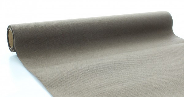 Tischläufer Braun aus Linclass® Airlaid 40 cm x 4,80 m, 1 Stück