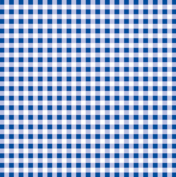Tischdecke Karo in Blau-Weiß aus Linclass® Airlaid, 80 x 80 cm, 20 Stück