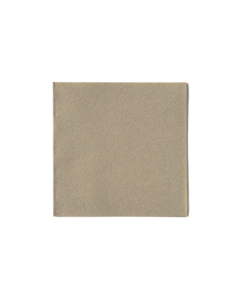 Mini Cocktail-Servietten in Beige Grey aus Linclass® Airlaid 20 x 20 cm, 200 Stück