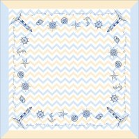 Tischdecke Maritim in Blau aus Linclass® Airlaid 80 x 80 cm, 20 Stück Tischdecke Maritim in Blau aus Linclass® Airlaid 80 x 80 cm, 20 Stück