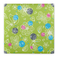 Serviette Petra in Grün aus Linclass® Airlaid, 40 x 40 cm, 12 Stück Serviette Petra in Grün aus Linclass® Airlaid, 40 x 40 cm, 12 Stück