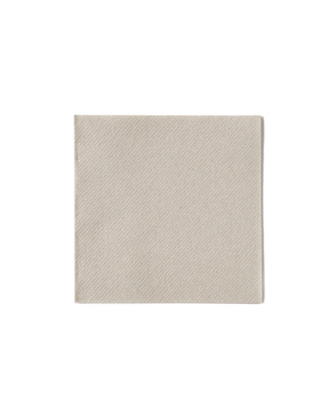 Mini Cocktail-Servietten in Pebble Stone aus Linclass® Airlaid 20 x 20 cm, 200 Stück