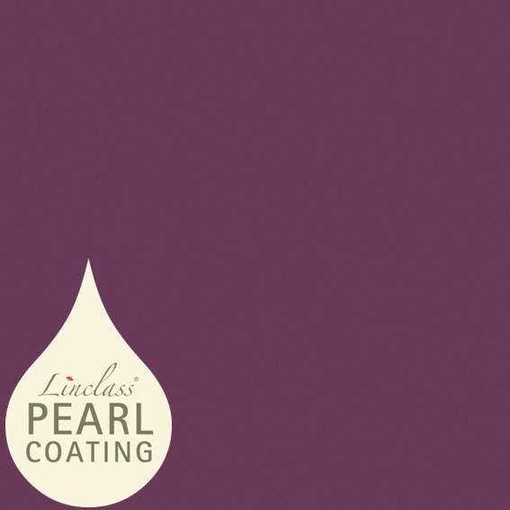 Tischdecke Pflaume mit Pearl Coating (wasserabweisend) 80 x 80 cm, 15 Stück