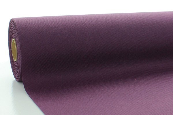 Airlaid Tischdeckenrolle Pflaume, 120 cm x 40 m , 1 Stück