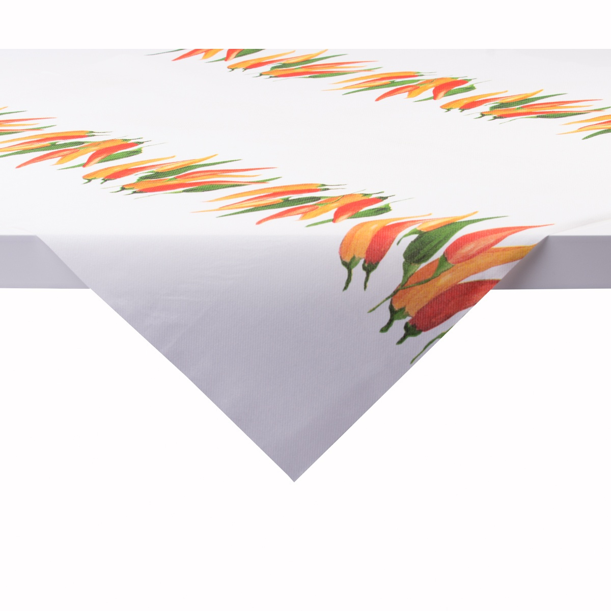 Einweg Ostern 1 Tischdecke Rabea in Orange aus Linclass® Airlaid 80 x 80 cm